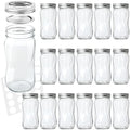 KAMOTA 16oz Regular Mouth Mason Jars, 16 Pack with Lids & Bands by KAMOTA