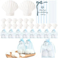 Leelosp 50 Set Sea You Soon Baby Shower Decoration for Guest Seashell Soaps by Leelosp