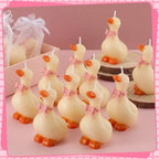 Conelist 16 Sets Silly Goose Party Favors Silly Goose Candle, Pink - Image 4