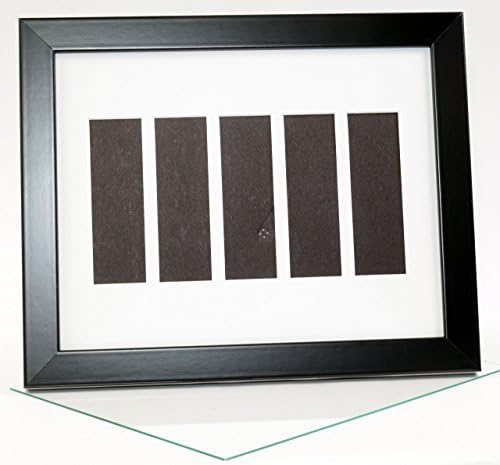 Creative Picture Frames Pb11X14Bk-W Black Wedding Event Photo Booth Frame - Holds 5-2X6 With White Mat To Display, Cherish And Preserve Your Wedding Memories by CreativePictureFrames