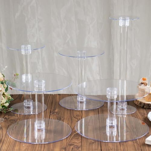 Efavormart 2 Sets of Large Metallic Gold Bird Cage Wedding Centerpiece Table Party Decor All Occasions - 9",13" Tall - Image 5