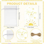 Sliner 50 Sets Baby Shower Sunshine Shot Glass Gift Bulk for Guests - Image 4