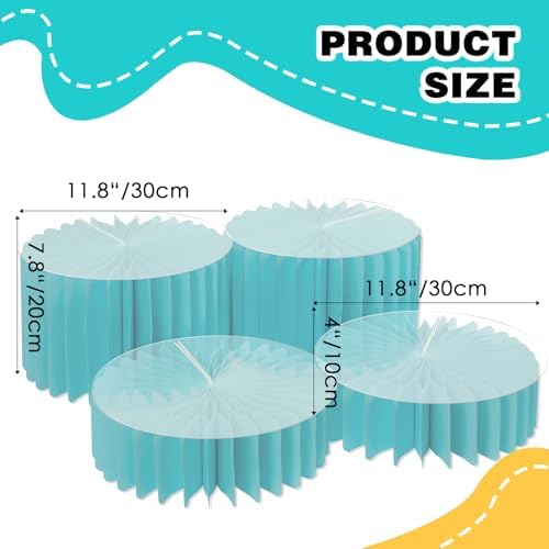 4 Pcs Foldable Buffet Risers - Cake Display Stand - Image 2
