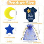 50 Set Moon Star Themed Baby Shower Favors Soaps for Guest - Image 2