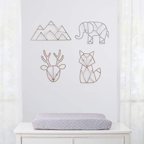 NoJo Deer Shaped Wire Nursery Wall Decor, Finish, Copper - Image 3