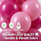 HIINS 2 Set Pink Balloon Tower Stand,5FT with Water Fillable Base for Party - Image 4