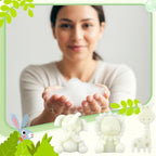 Demissle 40 Sets Safari Animal Baby Shower Soaps Favors for Guests,Green - Image 5