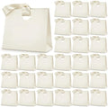 Feifeiya 30 Pcs Small Cream Gift Bags with Ribbon Handles by Feifeiya