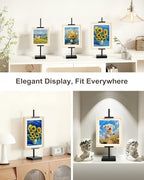 Adjustable Tabletop Easel Stand, Black 17" H Easels for Display - Image 2