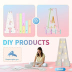 OH BABY Marquee Light-Up Letters, oh baby lettersg ender reveal decorations gender reveal decorations oh baby sign big letters (3FTOHBABY+Blue Pink Balloon) - Image 5
