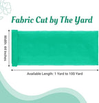 40 Yard Organza Fabric 44" Wide for Wedding Event Décor - Mint - Image 2