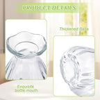 40 Pieces 3.5 Inch Glass Bud Vase Mini, Clear - Image 5