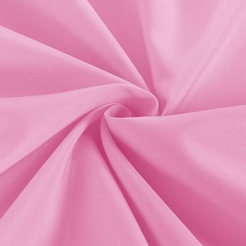Obstal 2 Pack Table Clothes for 8 Foot Rectangle Tables, Pink - Image 6