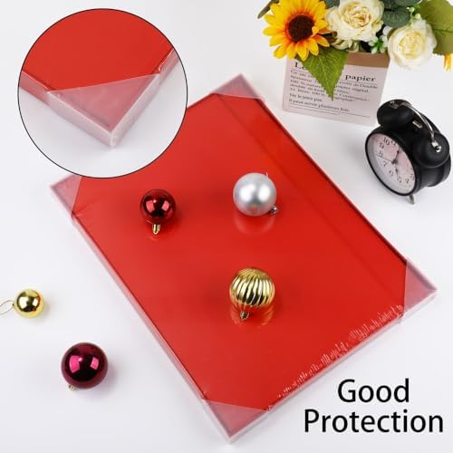 UoeRing Red Extra Large Gift Box 2Pcs 22x17x9 inch,luxury Gift Box with Lid for Presents Birthday Christmas Valentine's Day (Includes Pull Bows,Card,Envelope,Filler) - Image 6