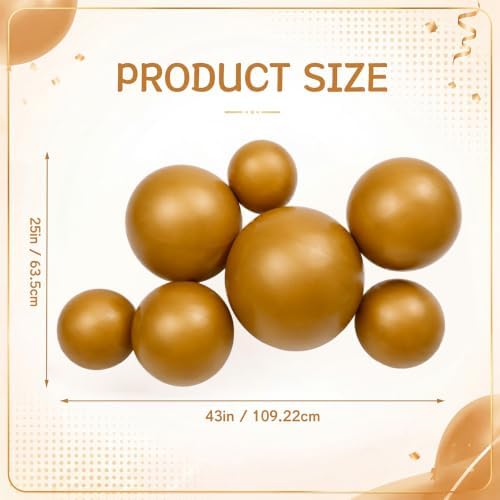 1 Set Reusable Inflatable Balloon Garland Arch Kit,Brown - Image 2