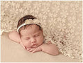 Honra Orraphtstu Baby Photography Props Lace Blanket for Newborn Photoshoot Layers Photo Posing Backdrop Boho(M, Beige B) by Unknown