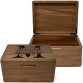 Floral Initial Keepsake Box - Personalized Memory Box for Keepsakes Wedding by TopObsession