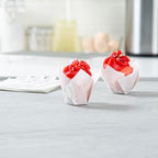 Restaurantware-2 Ounce Tulip Baking Cups, 200 Oven-Ready Cupcake Liners - Freezable, Disposable, Sugar White Paper Muffin Cases, For Wedding Parties, Baby Showers and More - Image 4