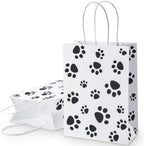 Blulu 100 Pcs Dog Paw Gift Bag,White Backing - Image 3