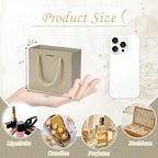 EQOREIIN 50 PCS Small Gift Bags with Handles, 5.5x 2.5x4.7 Inches Mini Bag - Image 2