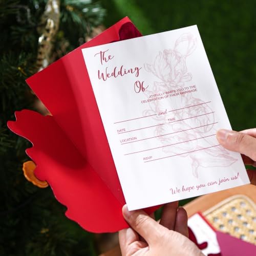 20PCS Wedding Invitation Kits ,for Wedding,Baby Shower,Birthday&Quinceanera - Image 7