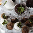 ZOOFOX Set of 10 Metal Cake Stands, Cupcake Holder Fruits Dessert Snack Plate Decor Serving Platter for Baby Shower, Wedding, Birthday Party or Christmas (White) - Image 5
