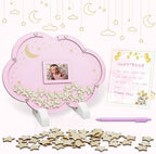 xiheer Baby Shower Guest Book Alternatives, Cloud Baby Shower Decorations by xiheer