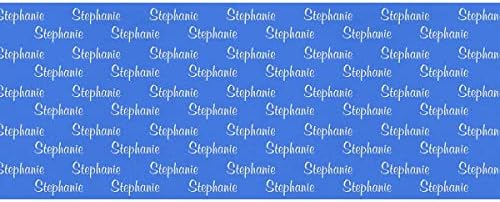 MyPupSocks Personalized All Occasion Reversible Wrapping Paper Initials Name Text Royal for Birthdays, Christmas, Hanukkah, Crafts 3 Rolls 58"x 23" - Image 2