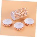 200Pcs round Paper Cupcake Wrappers, Heat Resistant Oil Proof Baking Cups - Image 5