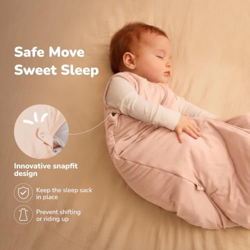 Momcozy Sleep Sack for Baby 0-6 Months, 1.5 TOG Baby Wearable Blanket - Image 4