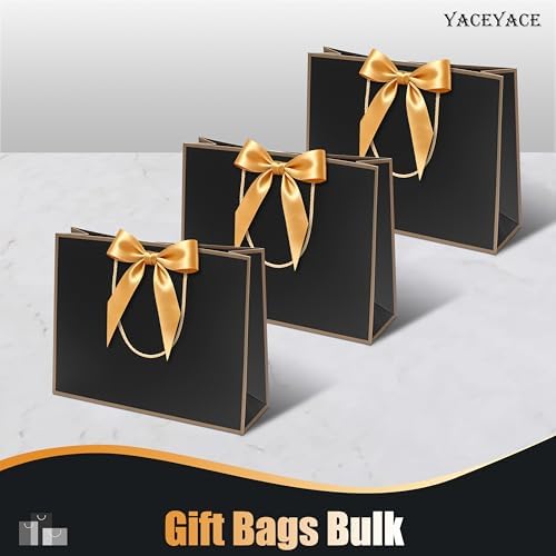 YACEYACE Gift Bags with Ribbon Bow, 20Pack of Gift Bags with Handles Bulk - Image 6