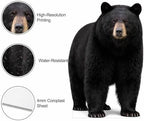 Life Size Black Bear Cutout 3 ft Animal Themed Party Decoration for Birthday and Themed Party - Image 4