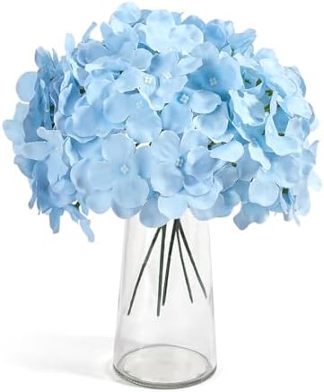 Auihiay 304Pcs Hydrangea Artificial Flowers Bulk, Faux Artificial Hydrangea - Image 2