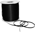 Morex Ribbon Double Face Satin Ribbon 1/8" X 500 YD Black Ribbon for Gift Wrapping, Birthday Gift Cards, Satin Dress for Women, Silk Ribbons for Crafts, Wedding Gifts for Couple by MorexRibbon
