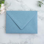PONATIA 50 PCS/Pack A7 Envelopes, Euro Flap 5x7 Dusty Blue Envelopes - Image 3