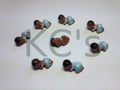 72 Pcs Blue 1" Sleeping Pajama Black/Brown Baby Shower Favor Party Game Decor Party Decorations by Unknown