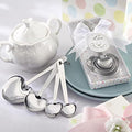 Kate Aspen Love Beyond Measure Heart Shaped Measuring Spoons in Gift Box - Set of 12 - Guest Gift, Party Souvenir Favor or Decorations for Baby Shower by KateAspen