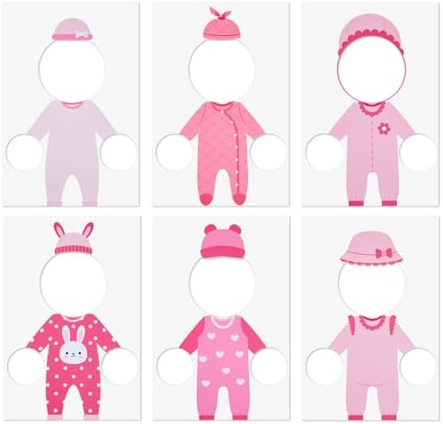 6 Set Baby Girl Shower Games Feed The Baby(Pink) by Unknown