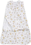 HALO 100% Cotton Sleepsack Swaddle, 3-Way Adjustable Wearable Blanket, TOG 1.5, Lions, Small, 3-6 Months by HALO