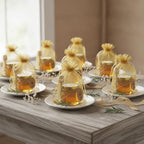 Adabocute Honey Pot, Glass Honey Jars, Mini Glass Jars 1.5oz 40 Pack - Image 6