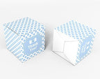 Inkdotpot Paper Box - Mini Favor Box For Baby Shower 4x4x4 Inches Paper Gift Boxes, Candy Paper Box For Party Favors, Baby Shower Little Man,Boy Theme- Pack Of 20 - Image 2