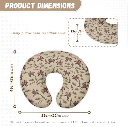 Cacti Western Cowboys Carseat Covers Unisex Breathable Breastfeeding Covers Nursing Pillow Cover Infant Newborn Nursery Bottle Pillowcase Soft Comfortable - Image 5