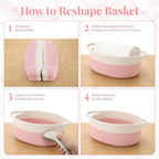 8 Pack Gift Baskets Empty to Fill, Decorative Rope Baskets - Image 7