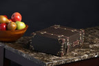wald imports - Paperboard Suitcase -Decorative Storage Boxes - Suitcase for Decoration, Storage, and More (Brown) - Image 3