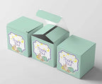 Paper Box - Mini Favor Box For Baby Shower 4x4x4 Inches Paper Gift Boxes, Candy Paper Box For Party Favors, Baby Shower Giraffe,Boy/Girl Theme- Pack Of 20 - Image 5