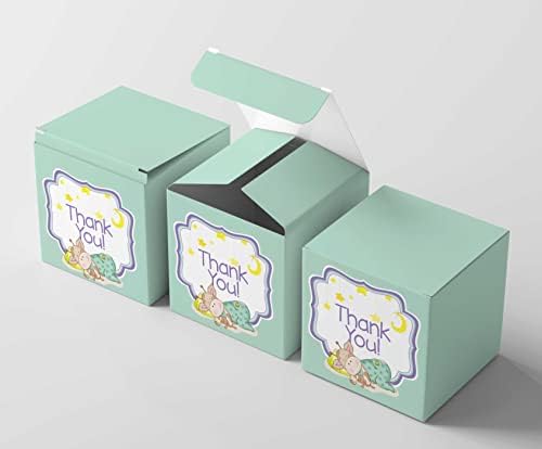 Paper Box - Mini Favor Box For Baby Shower 4x4x4 Inches Paper Gift Boxes, Candy Paper Box For Party Favors, Baby Shower Giraffe,Boy/Girl Theme- Pack Of 20 - Image 5