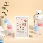 Roowest Bottle Chug Baby Shower Games Favors, Pink, Blue, Bear - Image 5