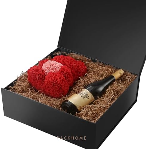 PACKHOME Extra Large Black Gift Box Magnetic Lid 17x14.5x5.5in - Image 2