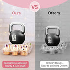 12 Count x 25 Sets Cupcake Carrier With 300 Pack Liners, Stackable Plastic Cupcake Containers Boxes Holder with Tall Dome Lid, Disposable Cupcake Storage Trays - Image 4