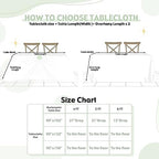 SoarDream White Sequin Tablecloth 90"x156" Wedding Glitter Table Cloth - Image 6